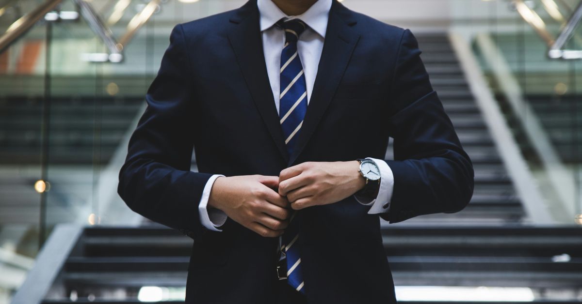 man in a suit